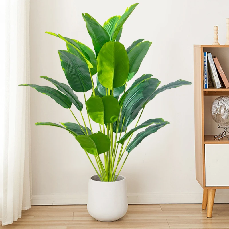 Ficus Lyrata Tree - نبات اصطناعي واحد، شجرة نخيل استوائية