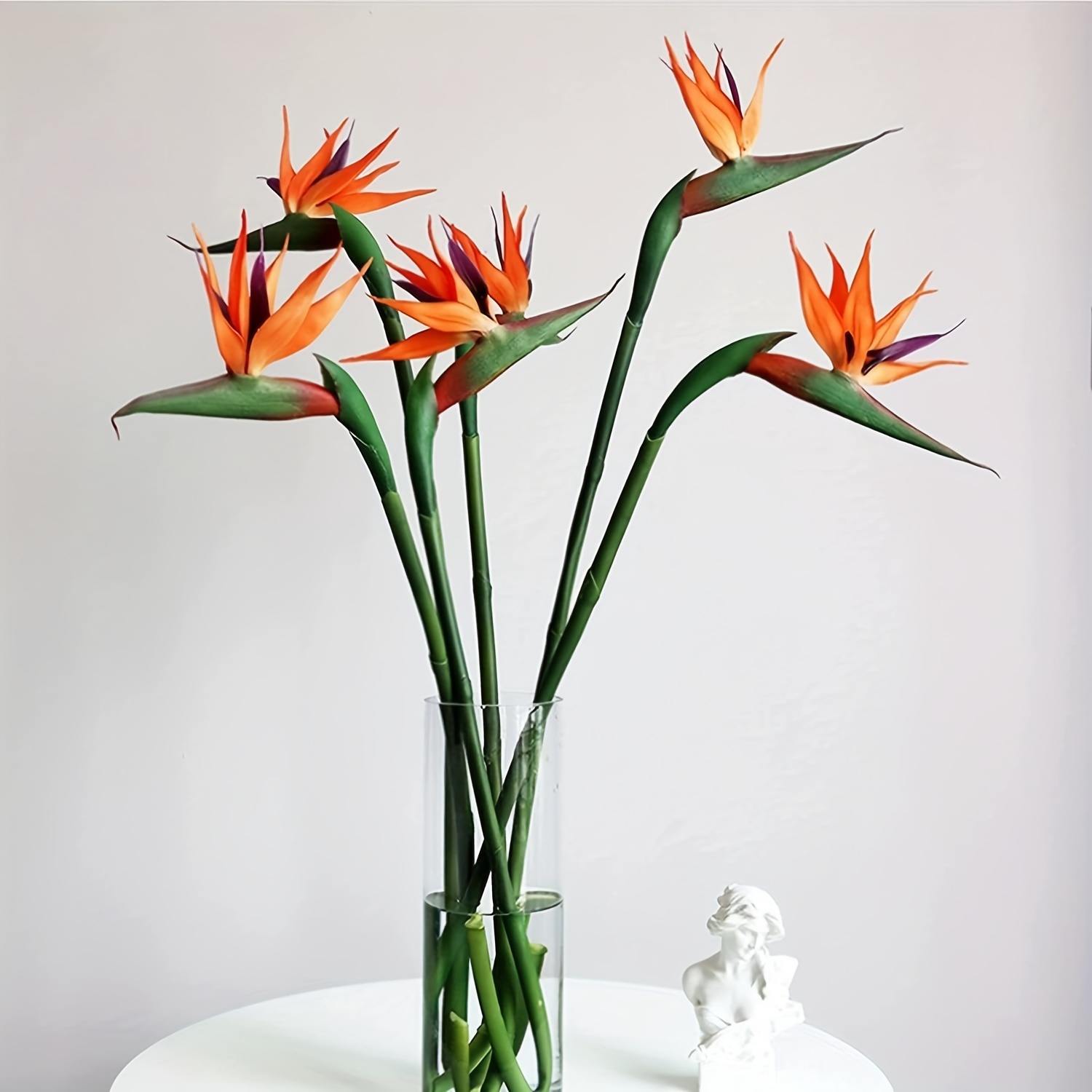 3 قطعة طائر الجنة الاصطناعي ال - مراجعة Bird Paradise Strelitzia وسعره