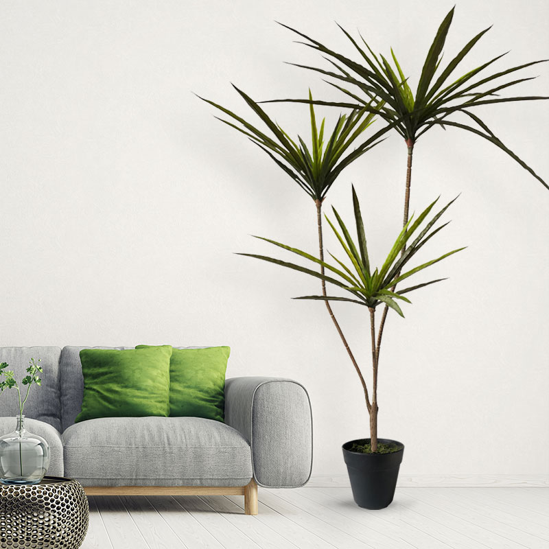 90-120 سنتيمتر كبير الاصطناعي  - مراجعة Ficus Lyrata Tree وسعره