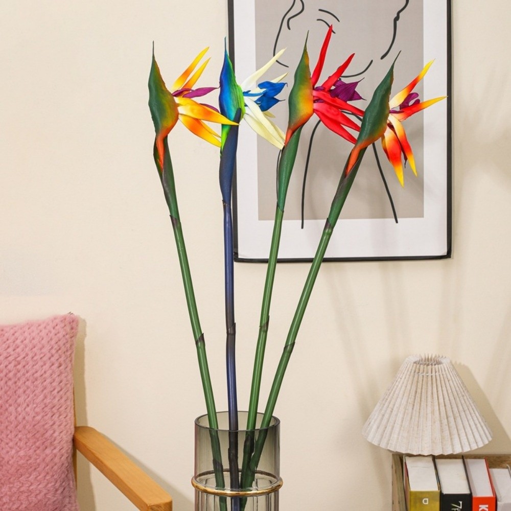 زهور ستريليتزيا اصطناعية جديدة - مراجعة Bird Paradise Strelitzia وسعره